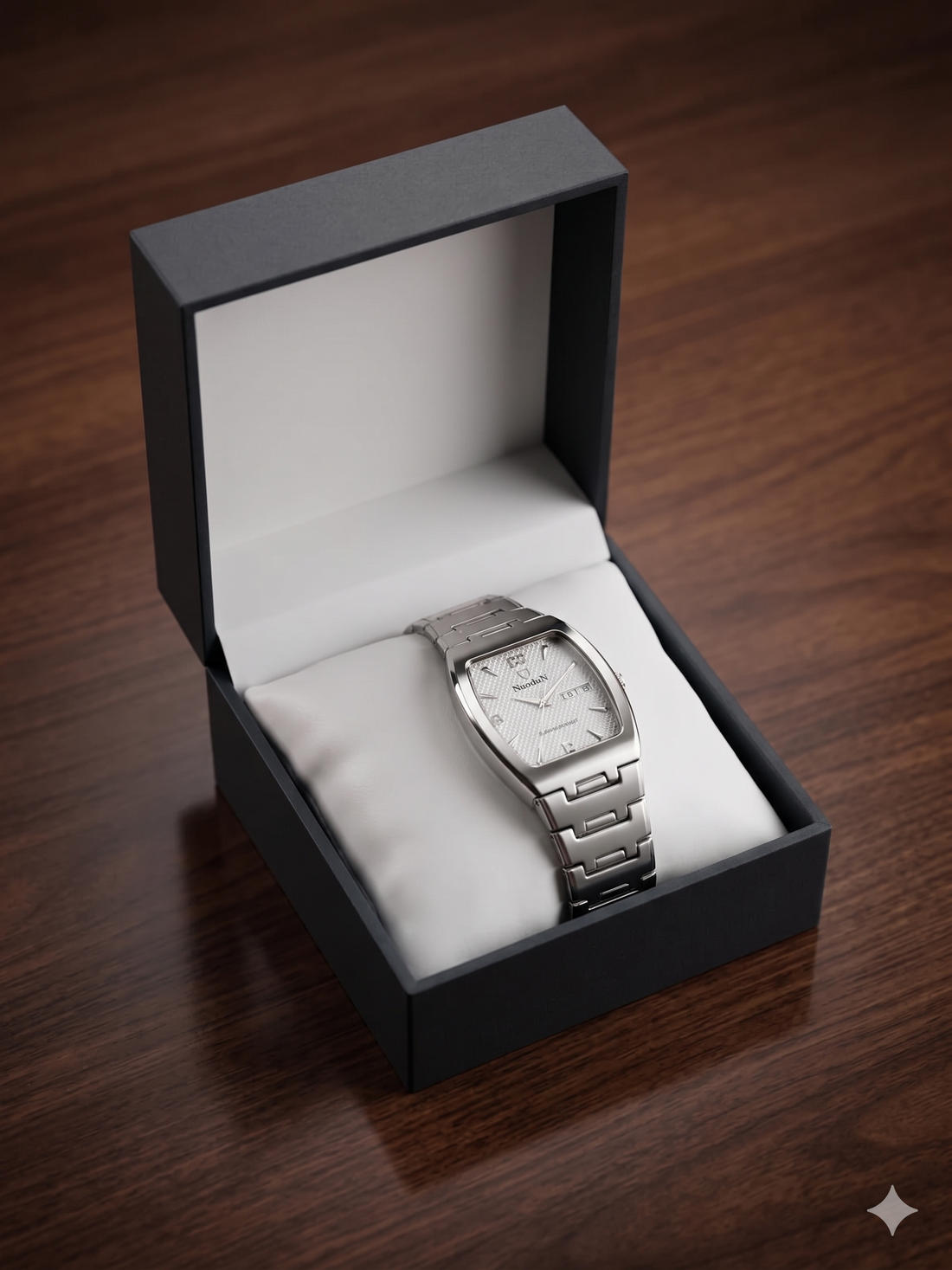 Samtima Elegance Silver Watch – Premium Stainless Steel Analog Watch for Women